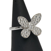 グラフ パヴェ バタフライ マーキスダイヤ リング 指輪 RGR209 K18WG ホワイトゴールド レディース GRAFF 【中古】